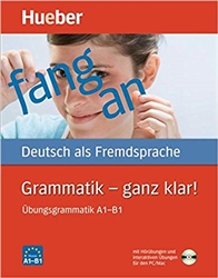 Hueber dictionaries and study-aids: Grammatik - ganz klar!