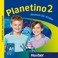 Planetino 2 Audio CD's zum Kursbuch (CD's to accompany textbook)