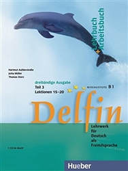 Delfin (3 vol series) Vol 3 Chapters 15-20: Textbook+Workbook combined with audio-CD