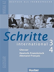 Schritte International: Glossar 3 & 4 - Deutsch - Franzosisch