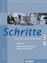 Schritte International: Glossar 3 & 4 Deutsch - Turkisch