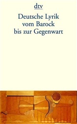 Deutsche Lyrik vom Barock bis zur Gegenwart
