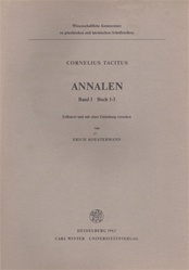 Cornelius Tacitus - Annalen. Band 1 - Buch 1-3