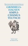 Deutscher Klassiker Verlag Grimmelshausen Simplicissimus Teutsch